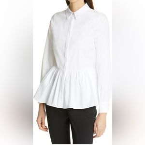 Ted Baker London Cannan Woven Peplum Shirt